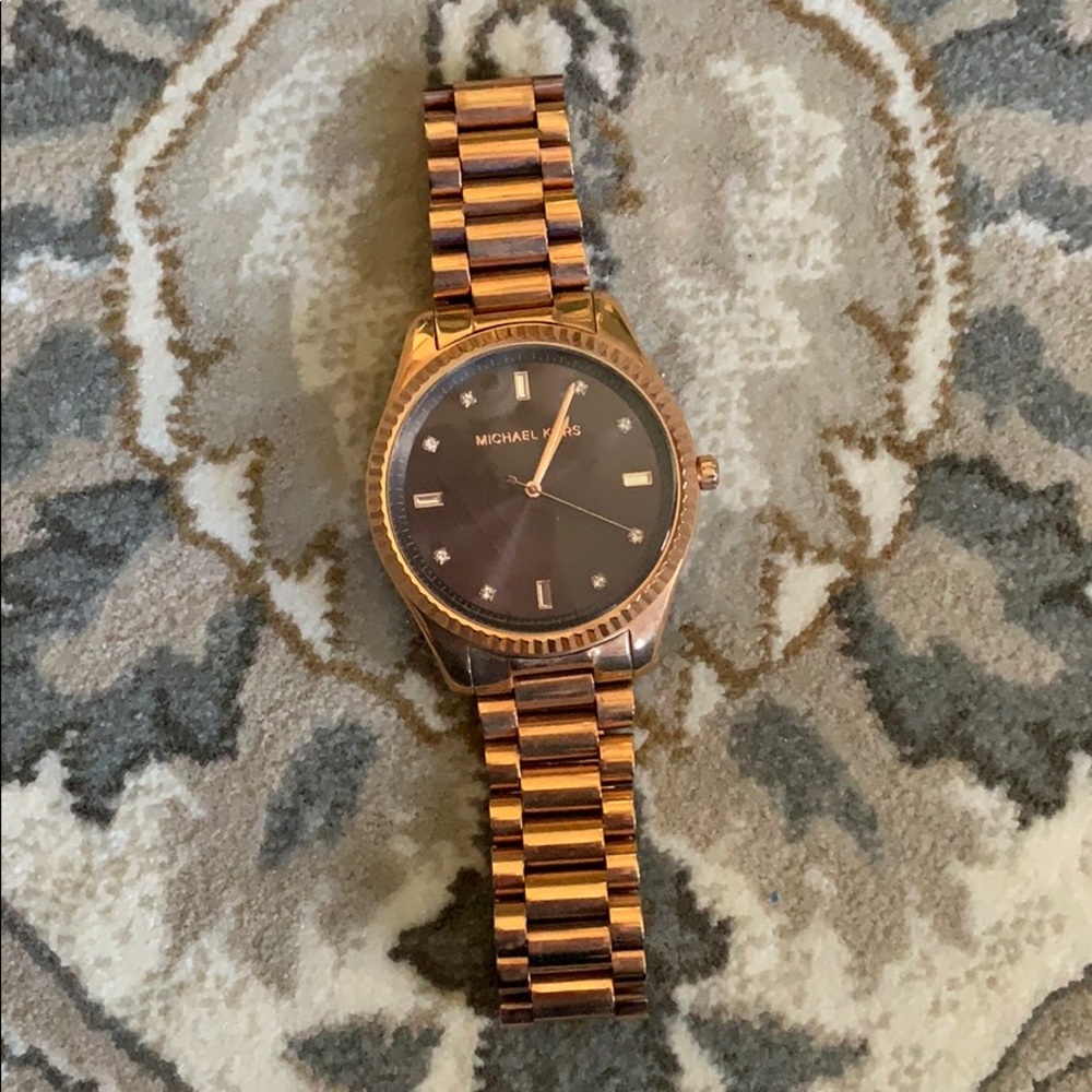 Michael Kors Rose gold watch